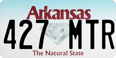 AR license plate 427MTR