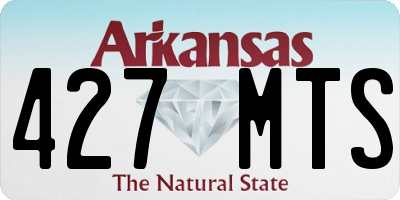 AR license plate 427MTS