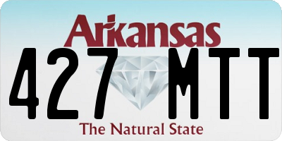 AR license plate 427MTT