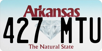 AR license plate 427MTU