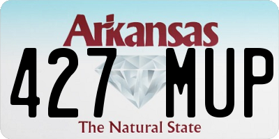 AR license plate 427MUP