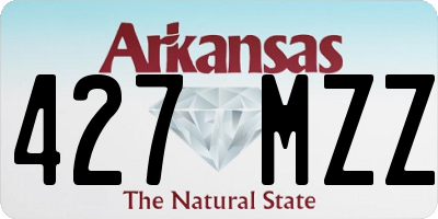 AR license plate 427MZZ