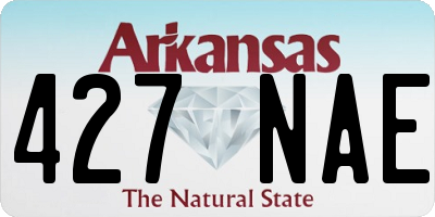 AR license plate 427NAE
