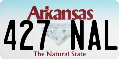 AR license plate 427NAL