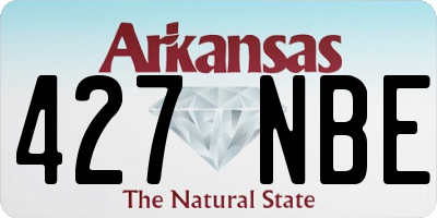 AR license plate 427NBE