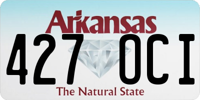 AR license plate 427OCI