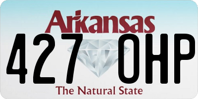 AR license plate 427OHP