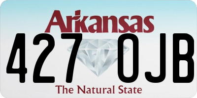 AR license plate 427OJB