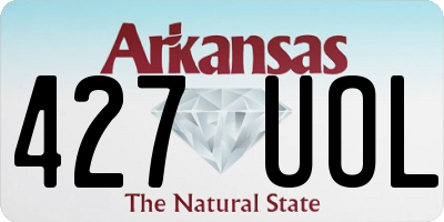 AR license plate 427UOL