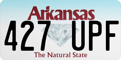 AR license plate 427UPF