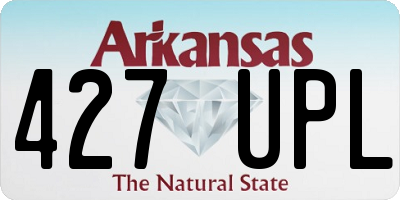 AR license plate 427UPL