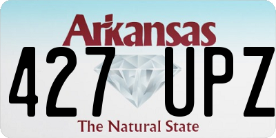 AR license plate 427UPZ