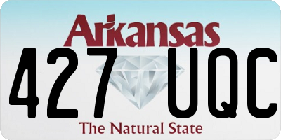 AR license plate 427UQC