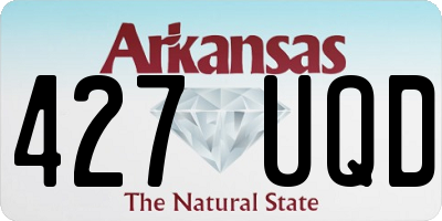AR license plate 427UQD