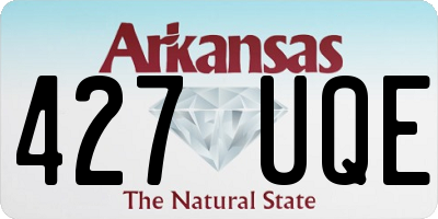 AR license plate 427UQE