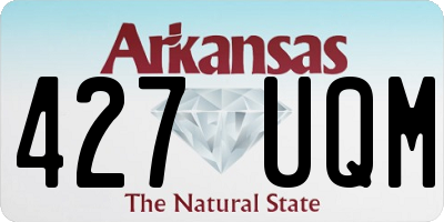 AR license plate 427UQM