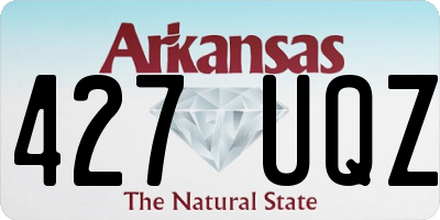 AR license plate 427UQZ
