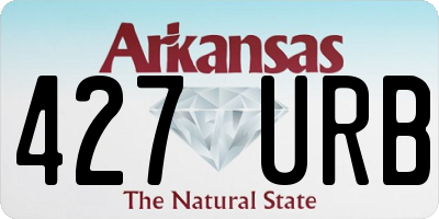 AR license plate 427URB