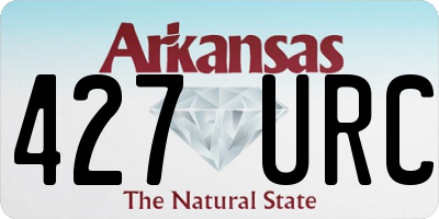 AR license plate 427URC