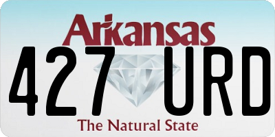 AR license plate 427URD