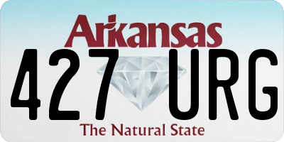 AR license plate 427URG