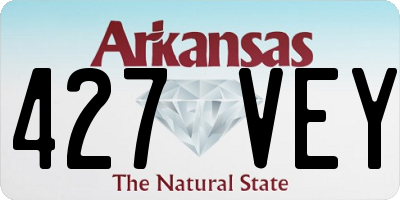 AR license plate 427VEY