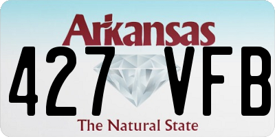 AR license plate 427VFB