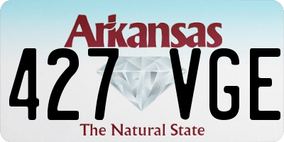 AR license plate 427VGE