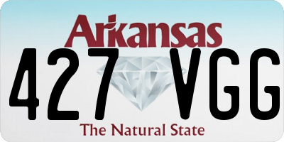 AR license plate 427VGG