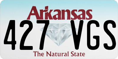 AR license plate 427VGS