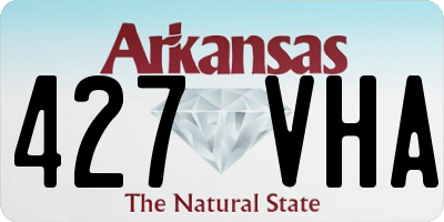 AR license plate 427VHA