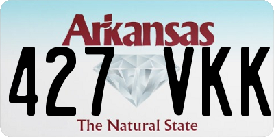AR license plate 427VKK
