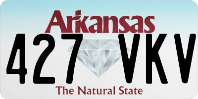 AR license plate 427VKV