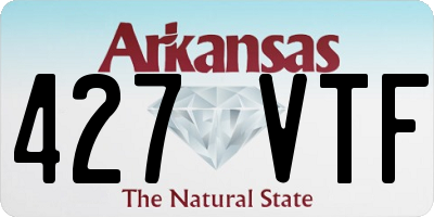 AR license plate 427VTF