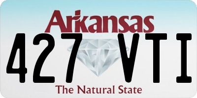 AR license plate 427VTI