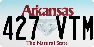 AR license plate 427VTM