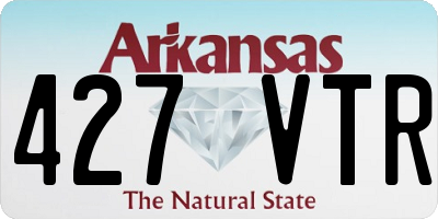 AR license plate 427VTR