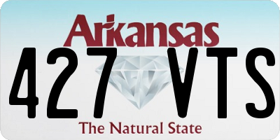 AR license plate 427VTS