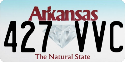 AR license plate 427VVC
