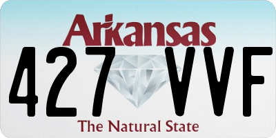 AR license plate 427VVF