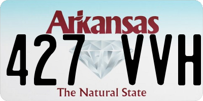 AR license plate 427VVH