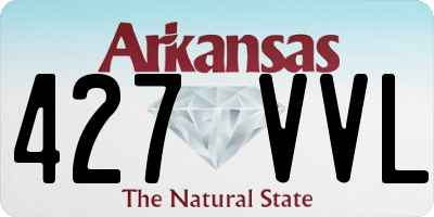 AR license plate 427VVL