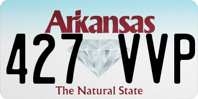 AR license plate 427VVP