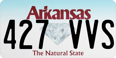 AR license plate 427VVS