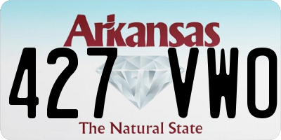 AR license plate 427VWO