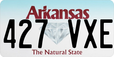 AR license plate 427VXE