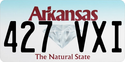 AR license plate 427VXI