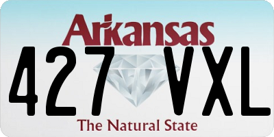 AR license plate 427VXL