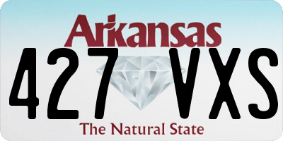 AR license plate 427VXS