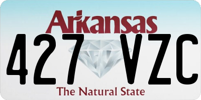 AR license plate 427VZC
